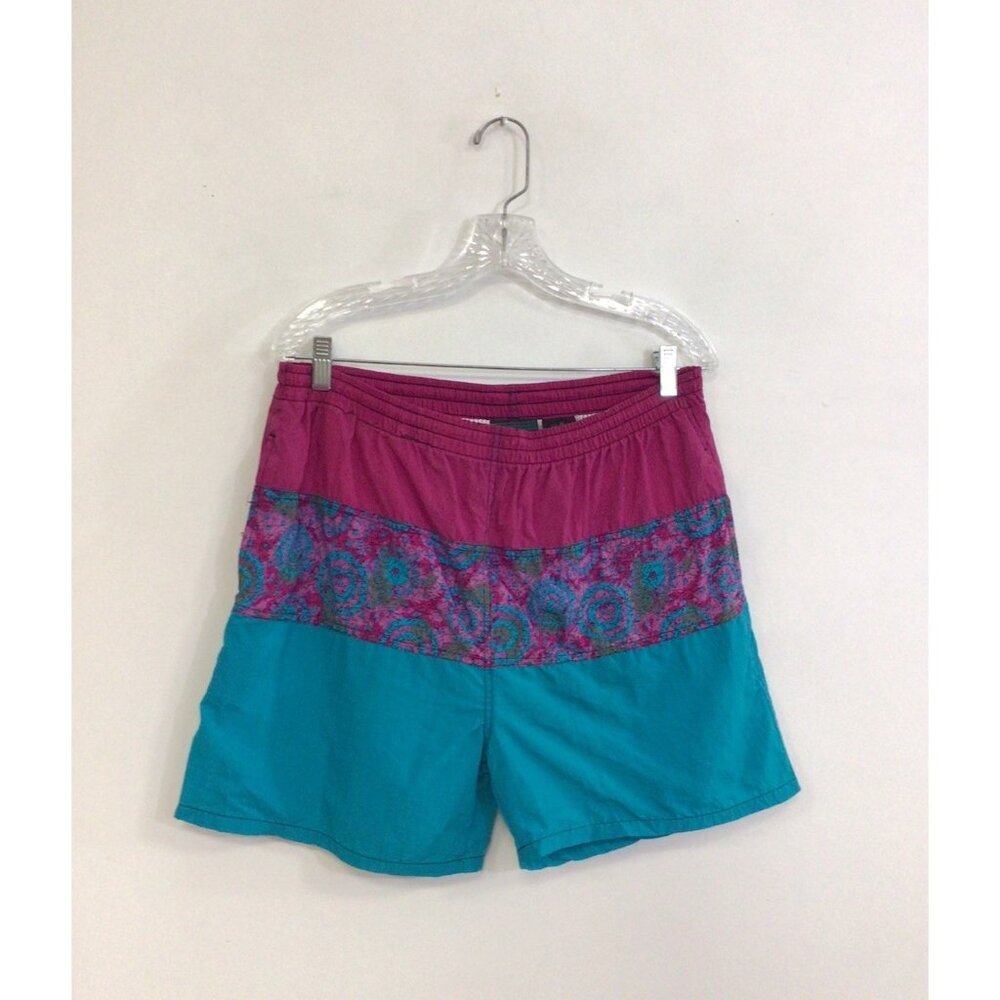 Vintage Surf Odyssey Retro Swim Shorts Mens Medium
